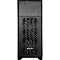 Corsair Obsidian 450D Computer Case - Micro ATX, ATX Motherboard Supported - Mid-tower - Aluminium - Black