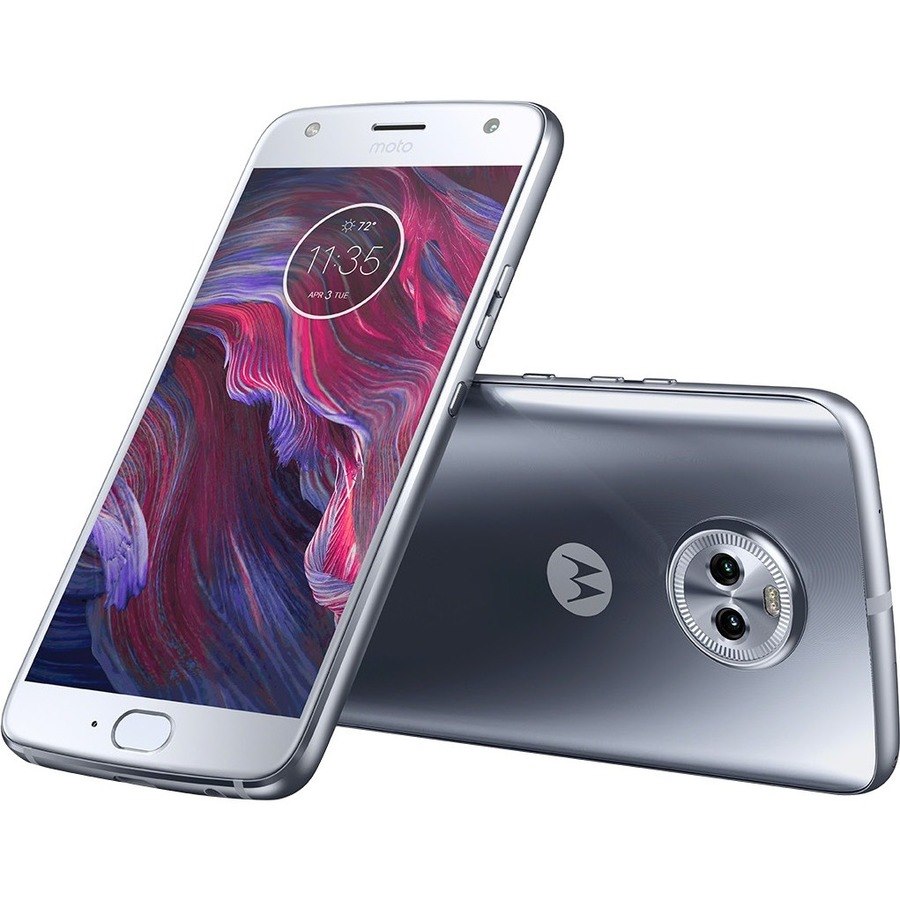 Motorola Mobility Moto X&#8308; XT1900-1 32 GB Smartphone - 5.2" LCD Full HD 1920 x 1080 - 3 GB RAM - Android 7.1 Nougat - 4G - Nimbus Blue