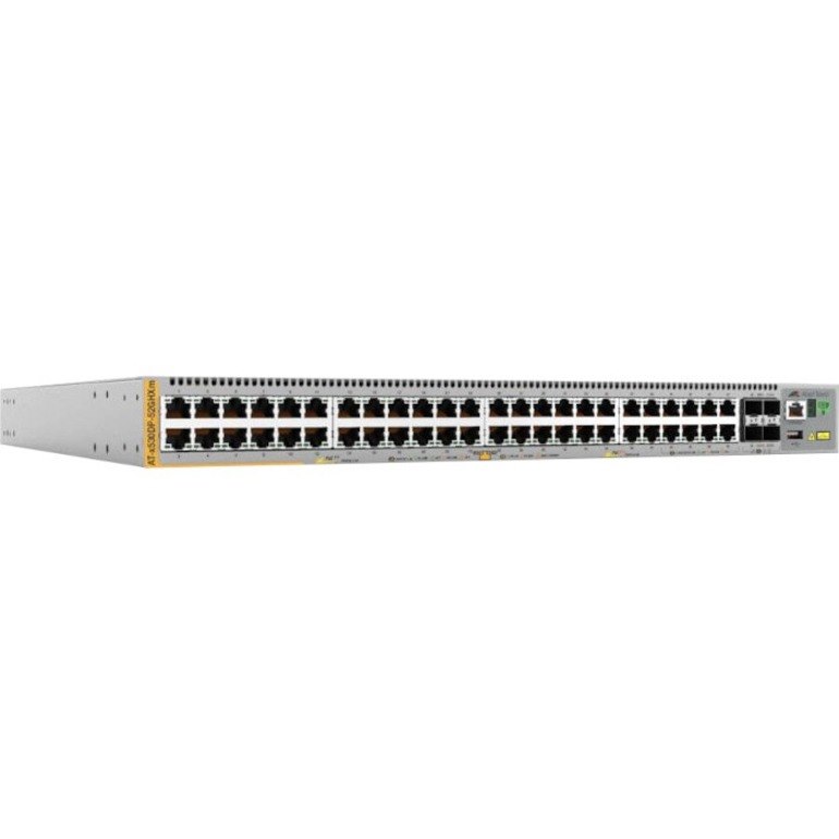 Allied Telesis x530 x530DP-52GHXM 48 Ports Manageable Layer 3 Switch - Gigabit Ethernet, 5 Gigabit Ethernet, 10 Gigabit Ethernet - 10/100/1000Base-T, 5GBase-T, 10GBase-X