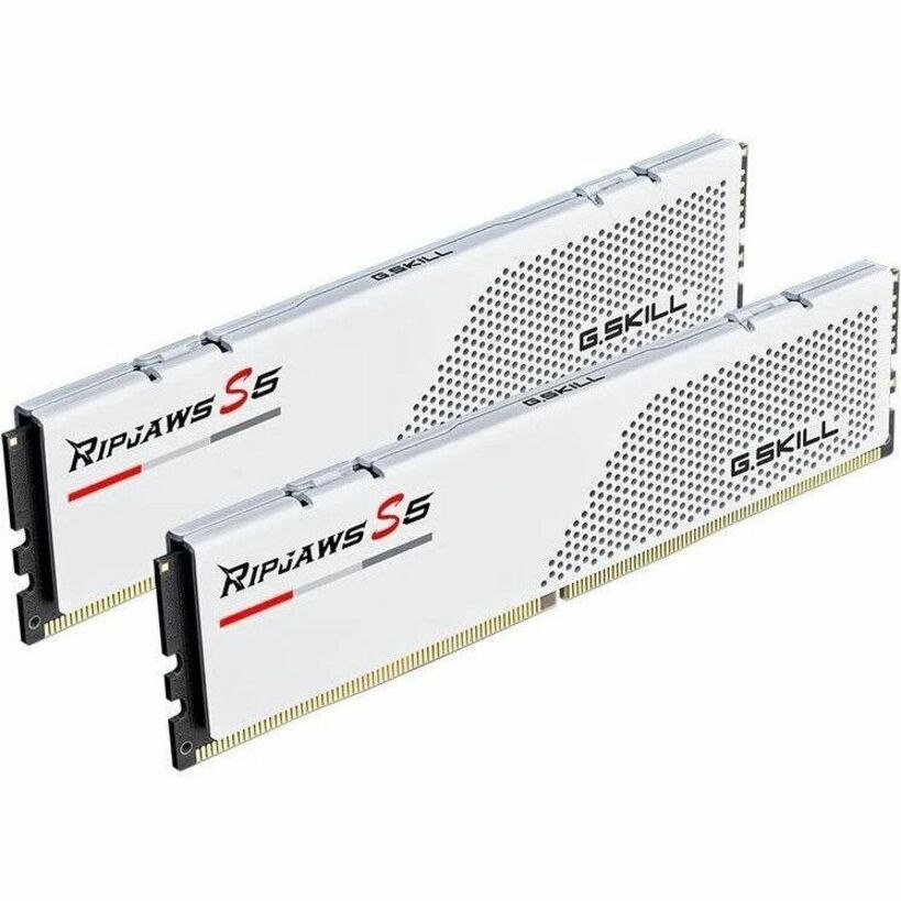 G.SKILL Ripjaws S5 RAM Module for Desktop PC, Motherboard - 64 GB (2 x 32GB) - DDR5-6000/PC5-48000 DDR5 SDRAM - 6000 MHz - CL30 - 1.40 V