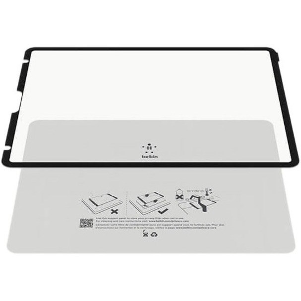 Belkin ScreenForce True Privacy Screen Protector for iPad 7th Gen Transparent Black