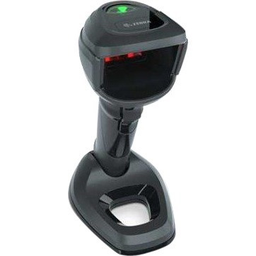 Zebra DS9908-SR Retail, Quick Service Restaurant (QSR), Industrial, Convenience Store Handheld Barcode Scanner Kit - Cable Connectivity - Midnight Black - USB Cable Included