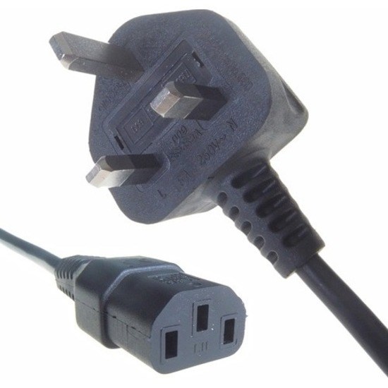 Group Gear Standard Power Cord - 2 m - United Kingdom