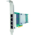 Axiom 10/100/1000Mbs Quad Port RJ45 PCIe x4 NIC Card for Cisco - N2XX-ABPCI03-M3
