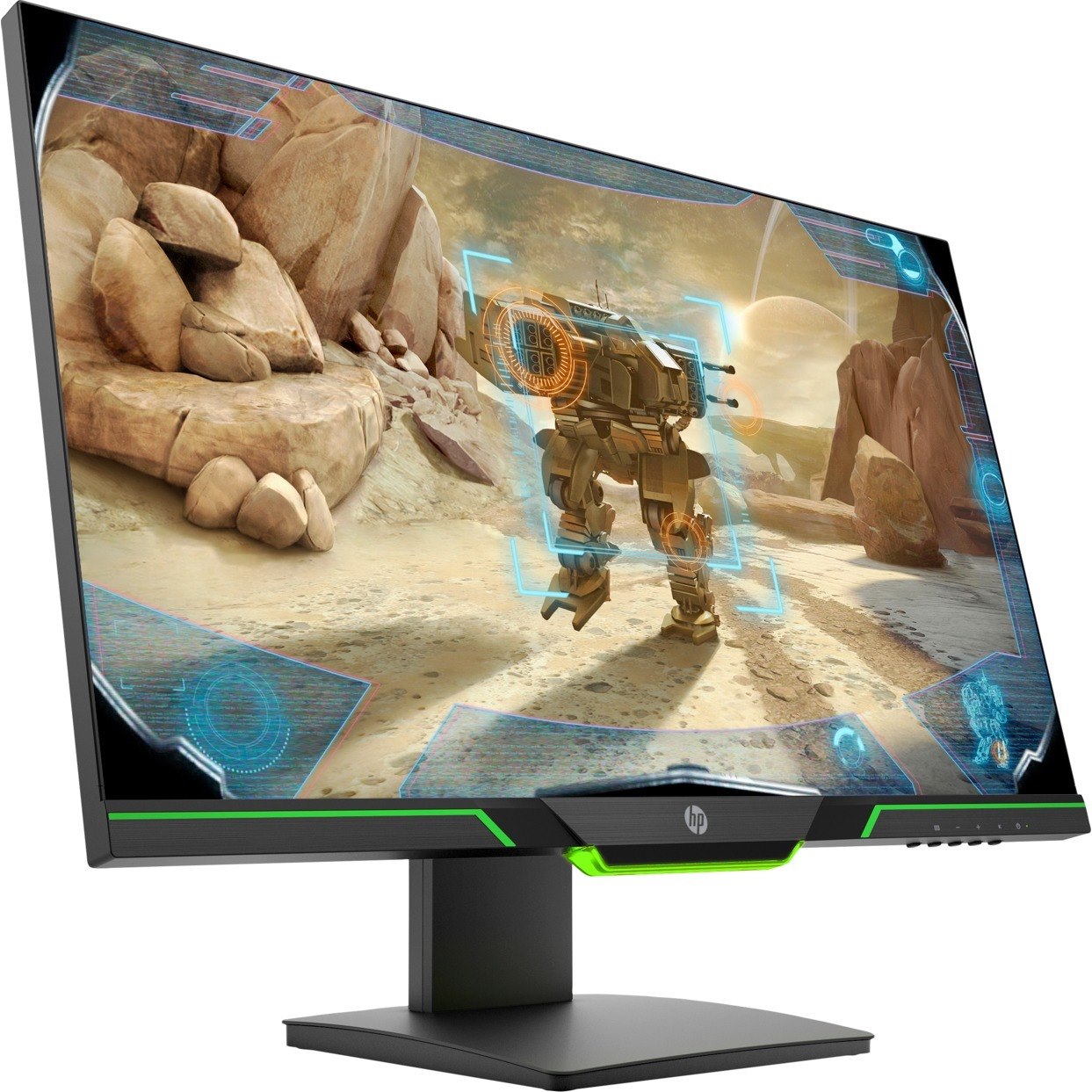 HP 27xq WQHD Gaming LCD Monitor - 16:9 - Black