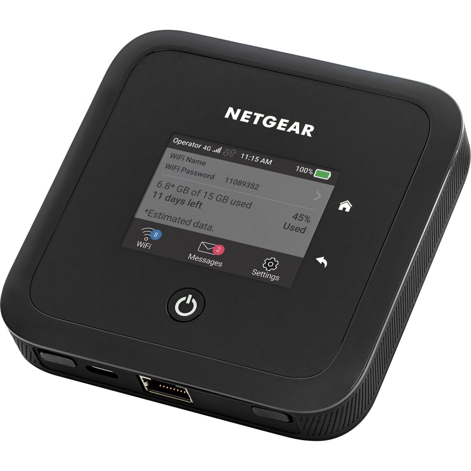 Netgear Nighthawk M5 MR5200 Wi-Fi 6 IEEE 802.11ax Cellular Wireless Router