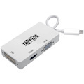 Tripp Lite by Eaton USB C to HDMI / DVI / VGA Multiport Adapter 4K USB Type C to HDMI, USB-C, USB Type-C