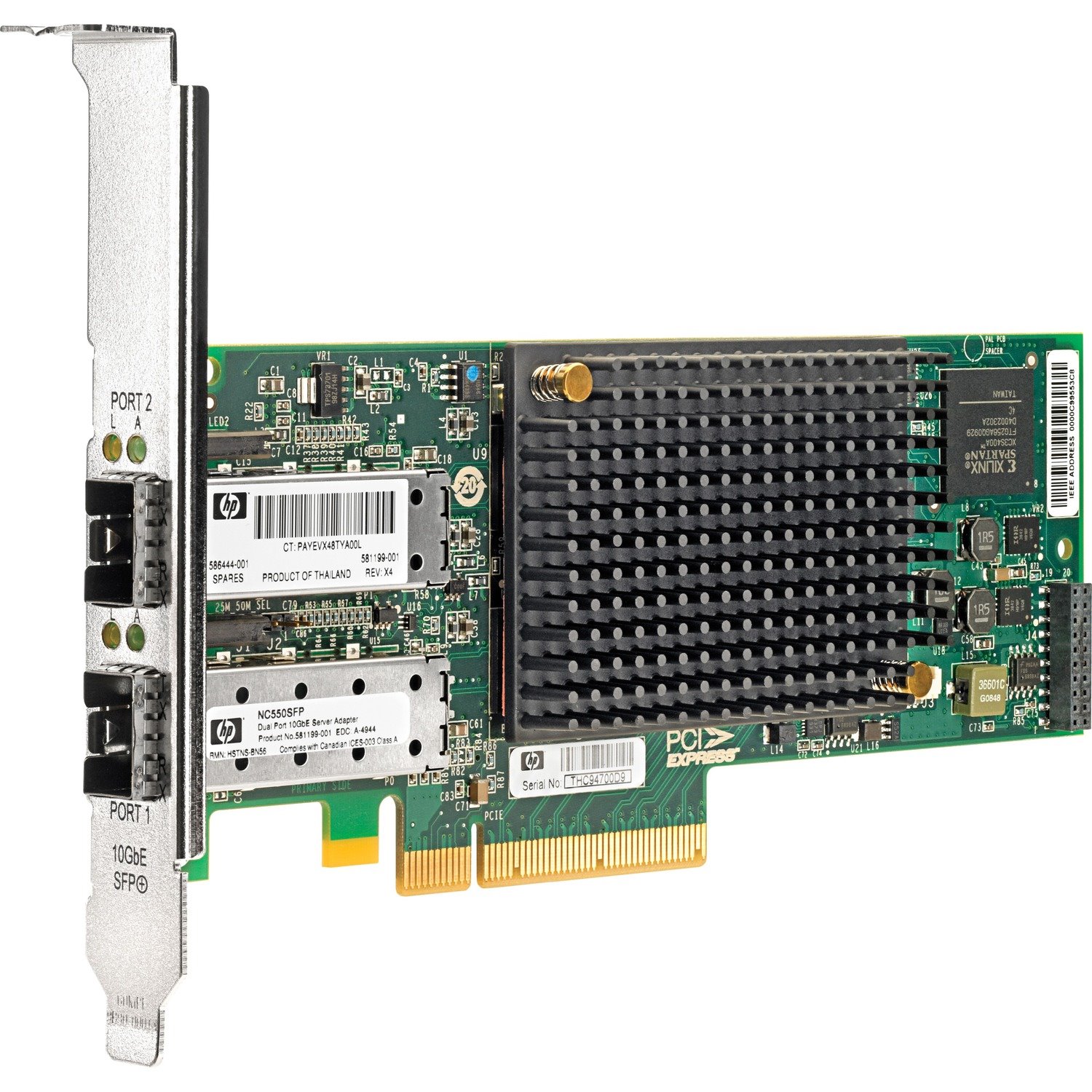 HPE NC550SFP Dual Port 10GbE Server Adapter