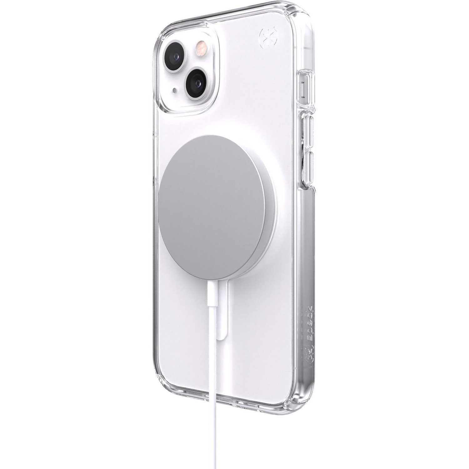 Speck Presidio Perfect-Clear Case for Apple iPhone 13 mini Smartphone - Clear - 1