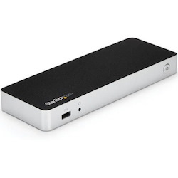 StarTech.com USB Type C Docking Station for Notebook - 60 W - Black