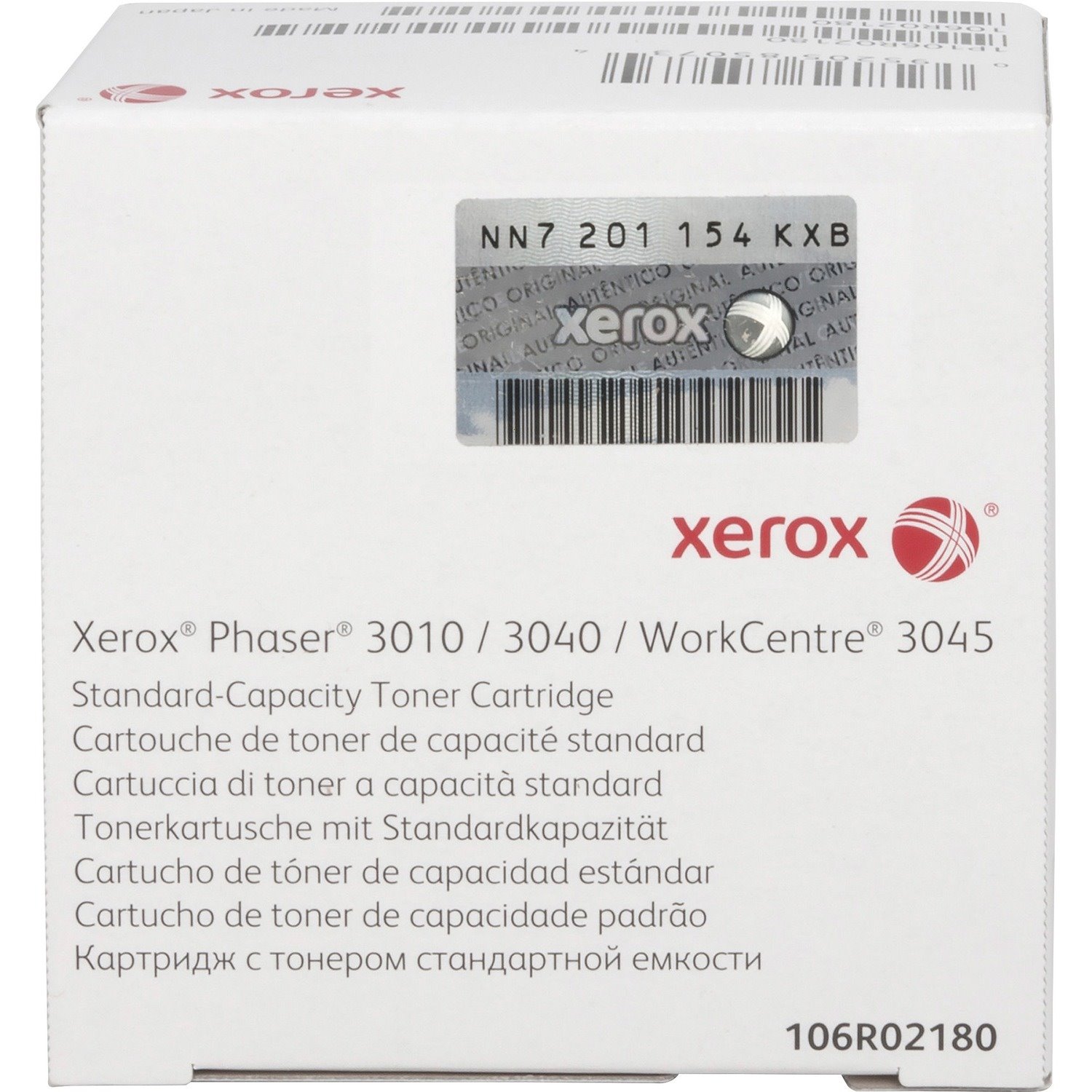 Xerox Original Laser Toner Cartridge - Black - 1 Each