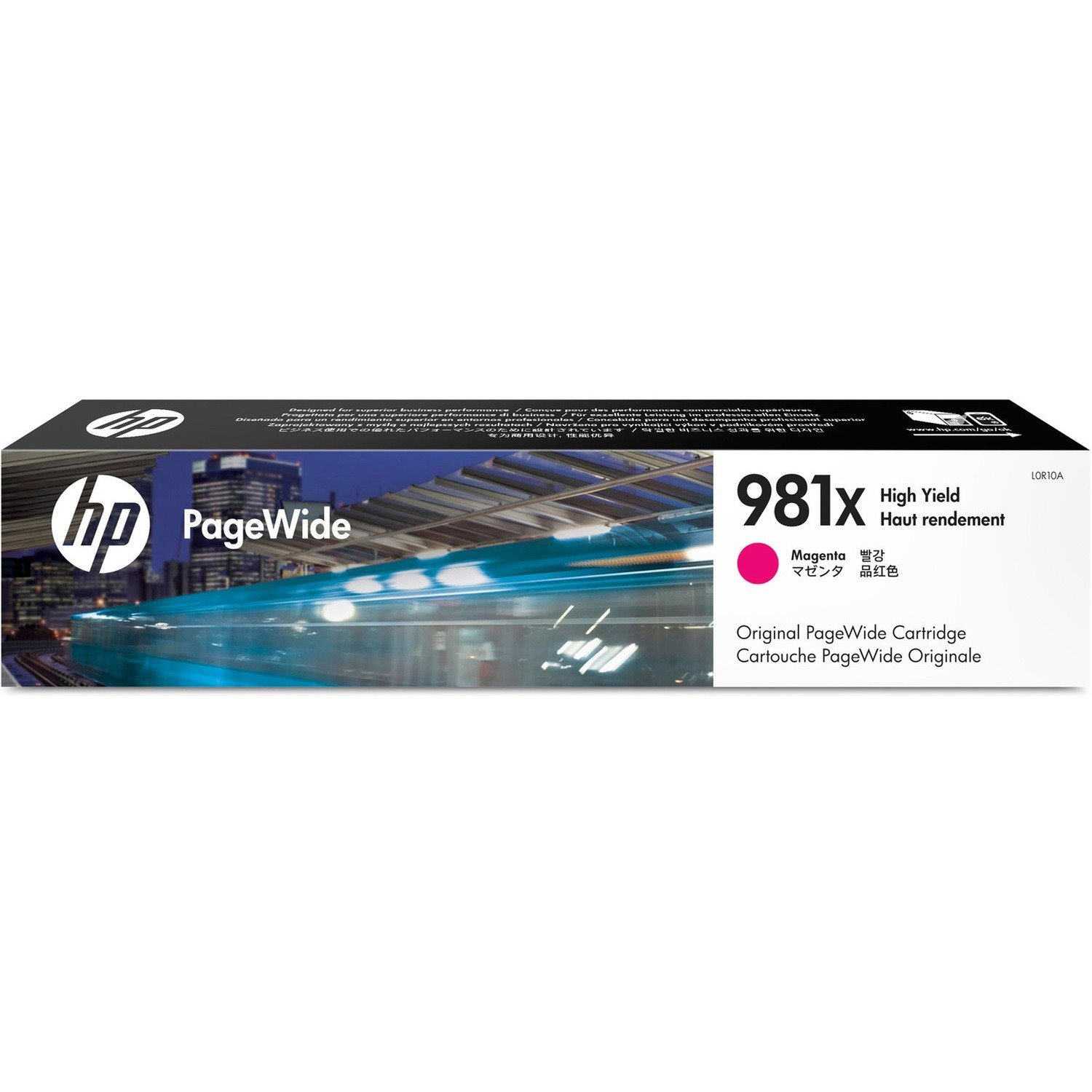HP 981X Original High Yield Inkjet Ink Cartridge - Magenta Pack
