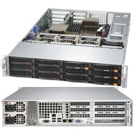 Supermicro SuperServer 6027R-CDNRT+ Barebone System - 2U Rack-mountable - Socket R LGA-2011 - 2 x Processor Support