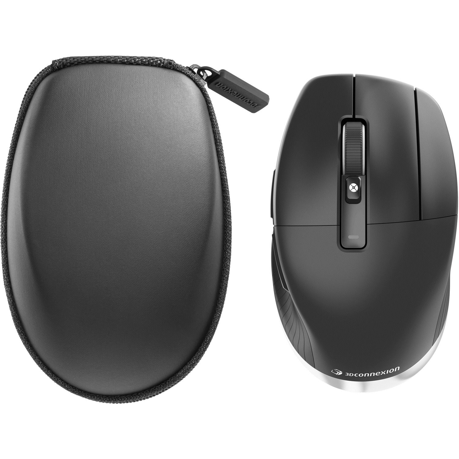 3Dconnexion CadMouse Mouse - Bluetooth/Radio Frequency - USB - Optical - 7 Button(s) - 5 Programmable Button(s)