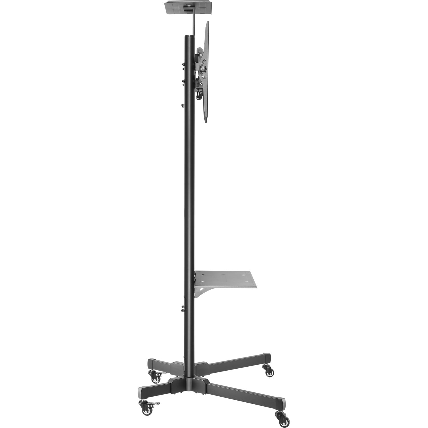 Newstar Mobile Monitor/TV Floor Stand for 32-55" screen, Height Adjustable - Black