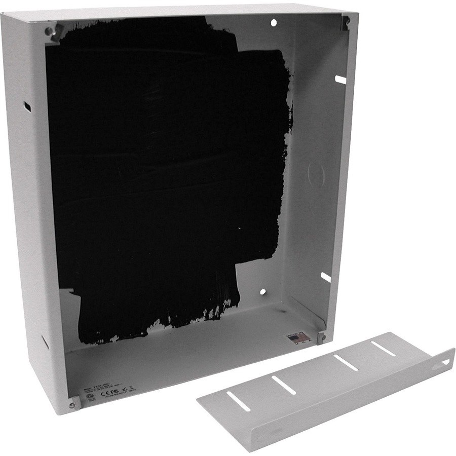 AtlasIED Flush Mount Enclosure for IP Addressable Speakers with Displays