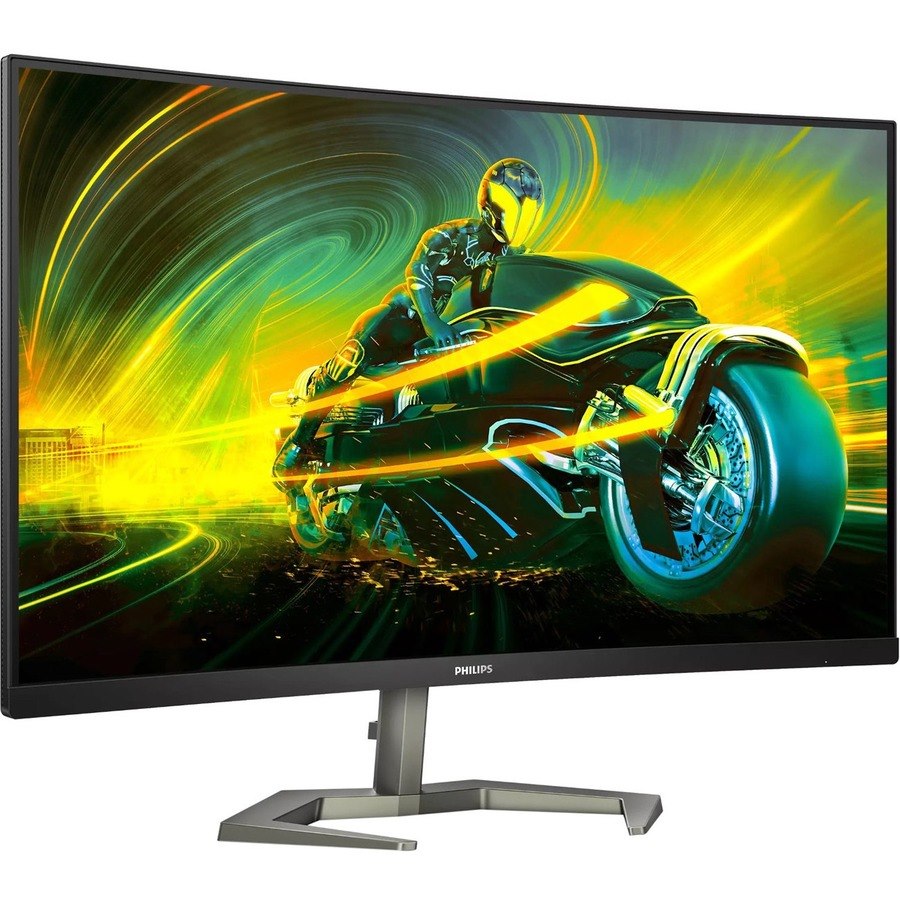 Philips Momentum 32M1C5500VL 32" Class WQHD Curved Screen Gaming LCD Monitor - 16:9 - Textured Black