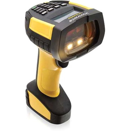 Datalogic PowerScan PM9600 Industrial, Warehouse, Manufacturing, Logistics, Retail, Inventory Handheld Barcode Scanner - Wireless Connectivity - Black, Yellow