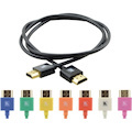 Kramer C-HM/HM/PICO/OR-3 Ultra Slim Flexible HighSpeed HDMI Cable with Ethernet-Orange