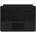Microsoft Keyboard/Cover Case Microsoft Surface Pro 8, Surface Pro X Tablet - Black