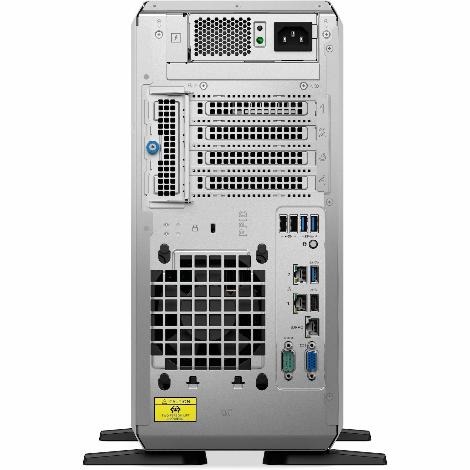 Dell PowerEdge T360 4.5U Tower Server - 1 x Intel Xeon E-2434 3.40 GHz - 32 GB RAM - 4 TB HDD - (2 x 2TB) HDD Configuration - Serial Attached SCSI (SAS), Serial ATA Controller