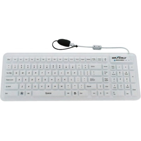 Seal Shield Glow 2 Waterproof Keyboard Backlit Magnetic Backing