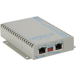 OmniConverter Unmanaged 60W Gigabit PoE Extender with Booster Technology