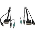Tripp Lite by Eaton KVM Switch Cable Kit 6ft for B002-DUA2 / B002-DUA4 Secure 6'