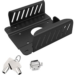 Apple TV Security Mount (4th, 4k 1-2nd Gen) (2018-2021) with Cable Lock Black
