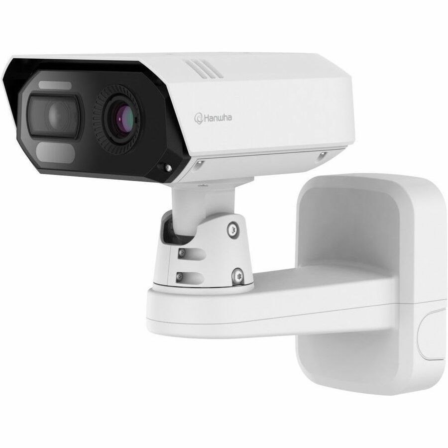 Hanwha TNM-C4940TDR 8 Megapixel Outdoor 4K Network Camera - Color - White - TAA Compliant