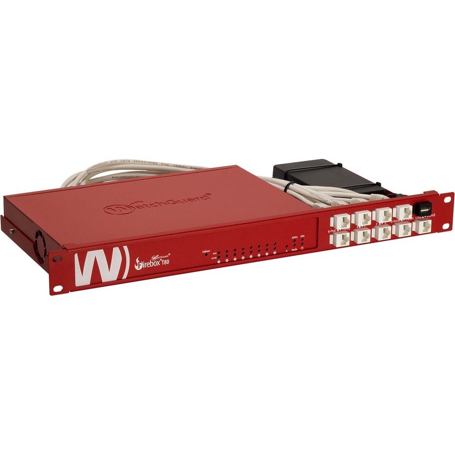 RACKMOUNT.IT WG-RACK RM-WG-T7 1U Rack-mountable Rackmount Kit for Firewall - 482.60 mm Rack Width - Red