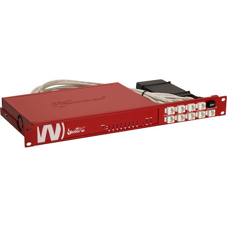 RACKMOUNT.IT WG-RACK RM-WG-T7 1U Rack-mountable Rackmount Kit for Firewall - 482.60 mm Rack Width - Red