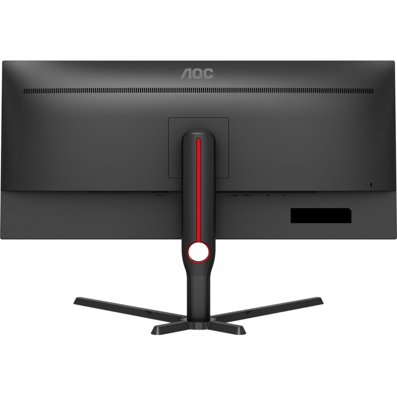 AOC AGON U34G3XM 86.4 cm (34") UW-QHD WLED Gaming LCD Monitor - 21:9 - Black, Red