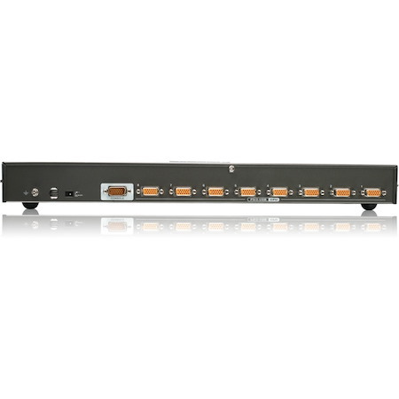 IOGEAR 8-Port USB PS/2 Combo VGA KVM Switch with USB KVM Cables