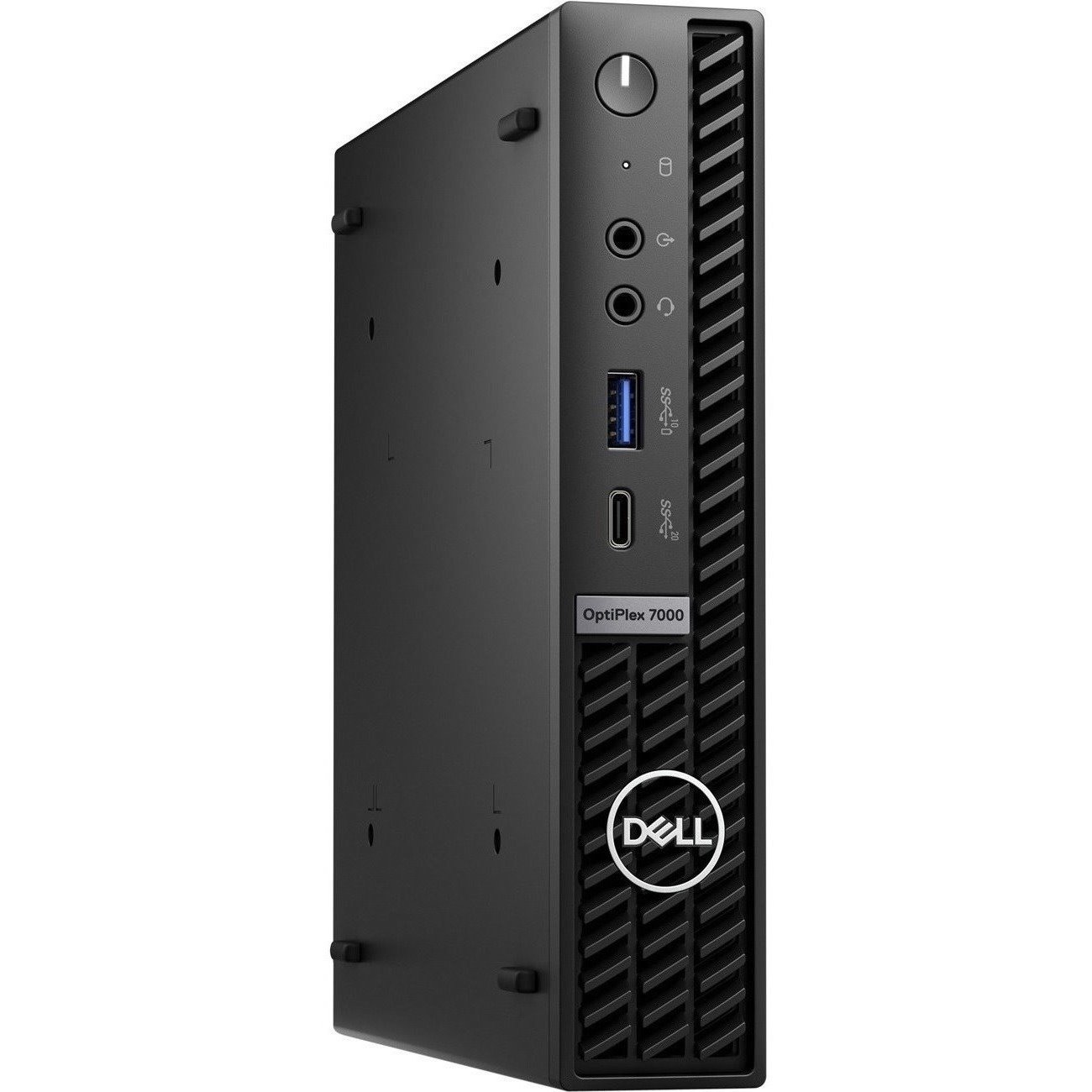 Dell OptiPlex 7000 Desktop Computer - Intel Core i5 12th Gen i5-12500T - 8 GB - 256 GB SSD - Micro PC - Black