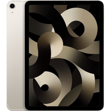 Apple iPad Air (5th Generation) Tablet - 10.9" - Apple M1 - 8 GB - 64 GB Storage - iPadOS 15 - 5G - Starlight