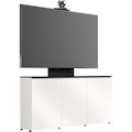 Salamander Designs 3-Bay with Single Monitor, Low-Profile Wall Cabinet