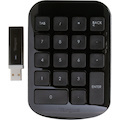 Targus Keypad - Wireless Connectivity - USB Interface - Black, Grey