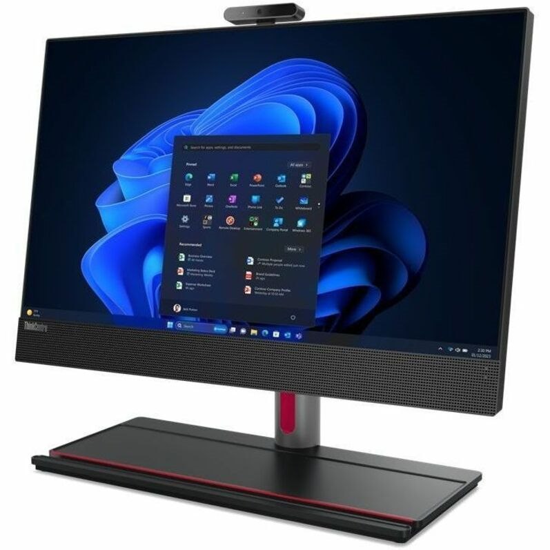 Lenovo ThinkCentre M90a Gen 5 12SH001LUS All-in-One Computer - Intel Core i5 14th Gen i5-14500 - vPro Technology - 16 GB - 256 GB SSD - 23.8" Full HD Touchscreen - Desktop - Black