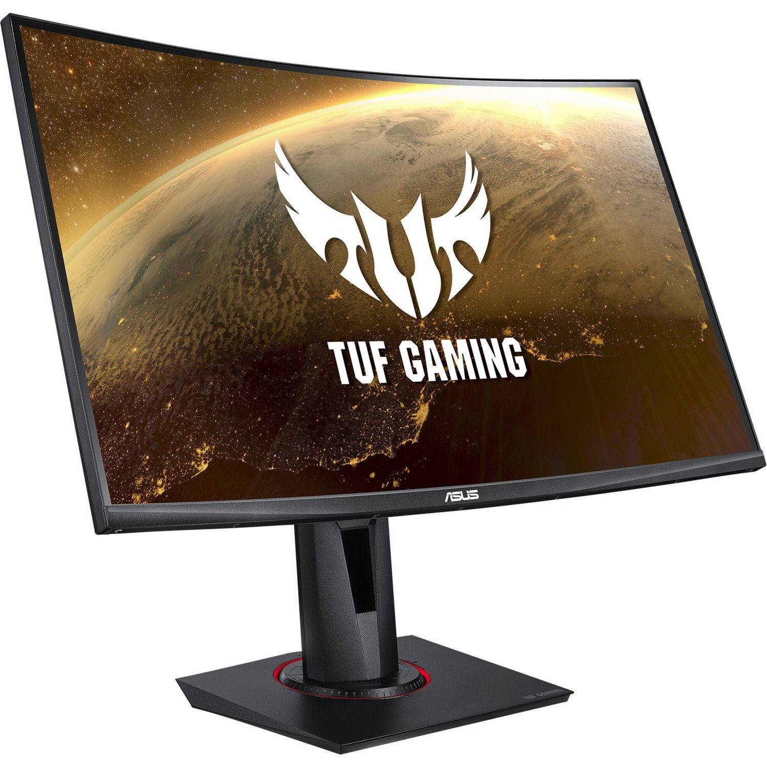 TUF VG27WQ 27" Class WQHD Curved Screen Gaming LCD Monitor - 16:9 - Black