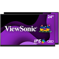 ViewSonic VG2448a-2_H2 23.8" Full HD LED LCD Monitor - 16:9 - Black