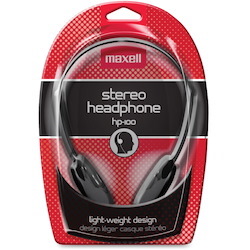 Maxell HP-100 Lightweight Stereo Headphone