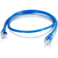 C2G 25ft Cat6 Snagless Unshielded (UTP) Ethernet Cable - Cat6 Network Patch Cable - PoE - TAA Compliant - Blue