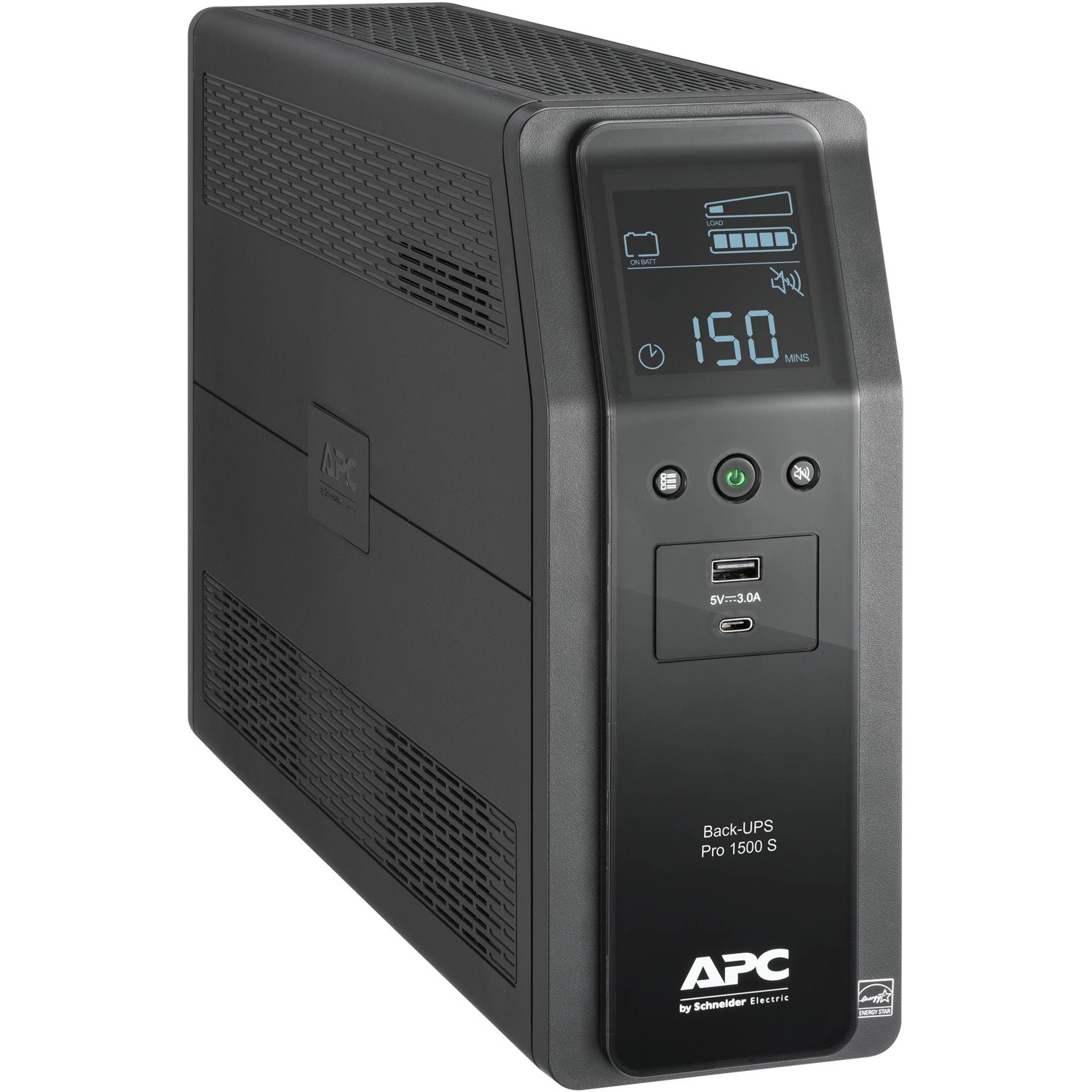 APC by Schneider Electric Back-UPS Pro BR1500MS Line-interactive UPS - 1.50 kVA/900 W