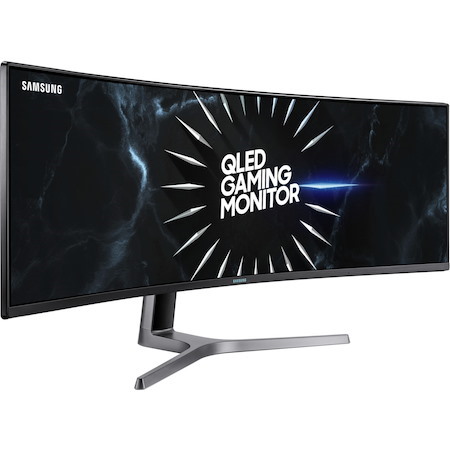Samsung C49RG90SSE 49" Class Dual Quad HD (DQHD) Curved Screen Gaming LCD Monitor - 32:9 - Dark Blue Gray