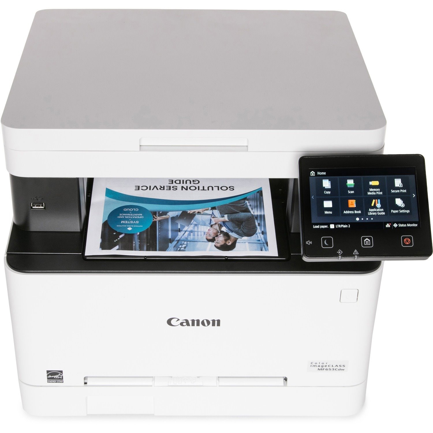 Canon imageCLASS MF653Cdw Wireless Laser Multifunction Printer - Color - White