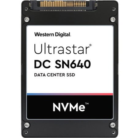 Western Digital Ultrastar DC SN640 WUS4BB076D7P3E3 7.50 TB Solid State Drive - 2.5" Internal - PCI Express NVMe (PCI Express NVMe 3.1 x4) - Read Intensive