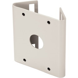 Hanwha Techwin SBP-300PM Pole Mount for Wall Mounting System, Mounting Base - Ivory