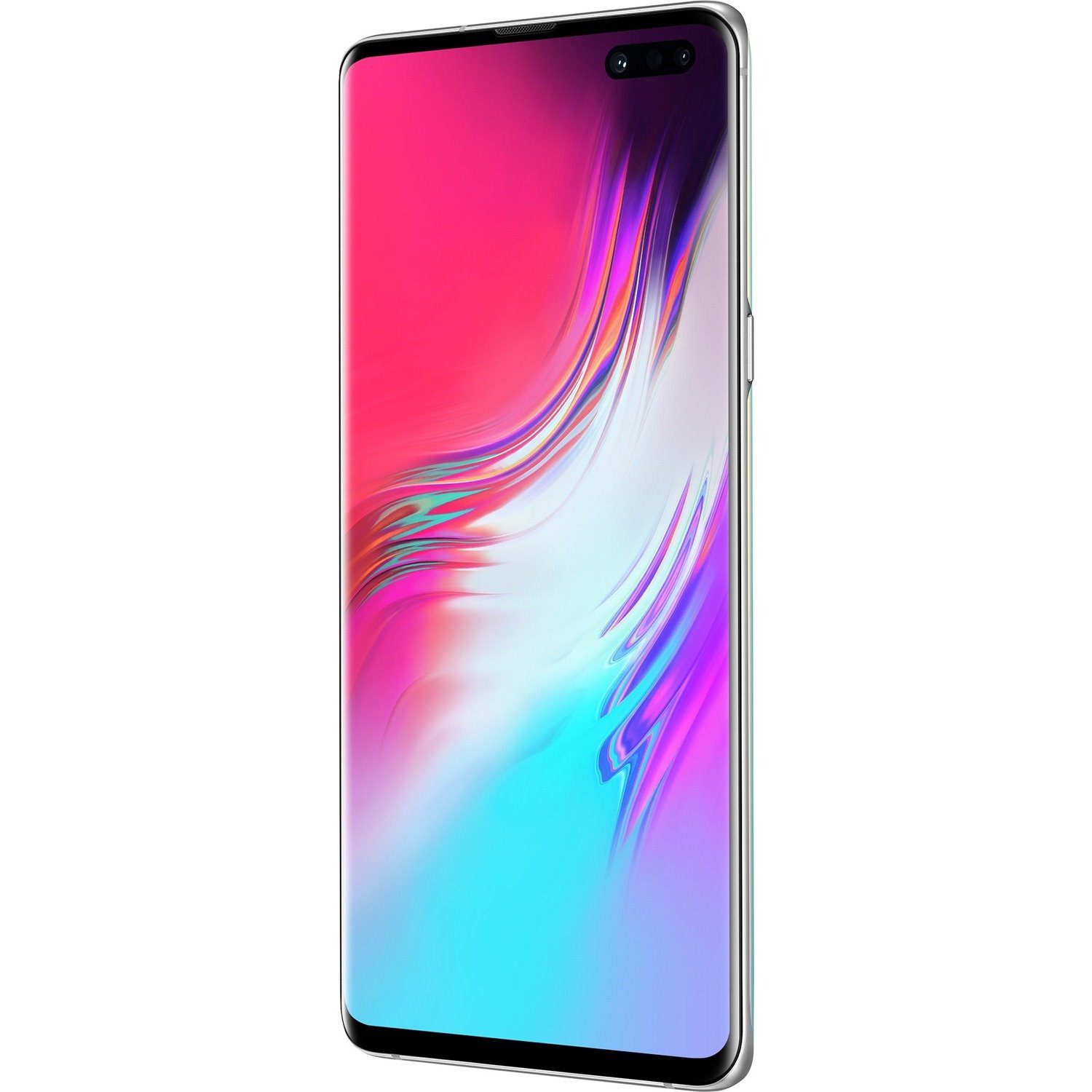 Samsung Galaxy S10 5G SM-G977B 256 GB Smartphone - 17 cm (6.7") Dynamic AMOLED QHD+ 1440 x 3040 - Dual-core (2 Core) 2.73 GHz + Cortex A75 Dual-core (2 Core) 2.31 GHz + Cortex A55 Quad-core (4 Core) 1.95 GHz) - 8 GB RAM - Android 9.0 Pie - 4G - Crown Silver