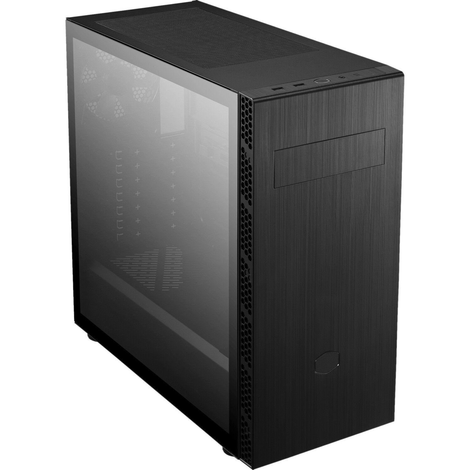 Cooler Master MasterBox MB600L2-KG5N-S00 Gaming Computer Case - ATX, Micro ATX, Mini ITX Motherboard Supported - Mid-tower - Steel, Plastic, Tempered Glass - Black